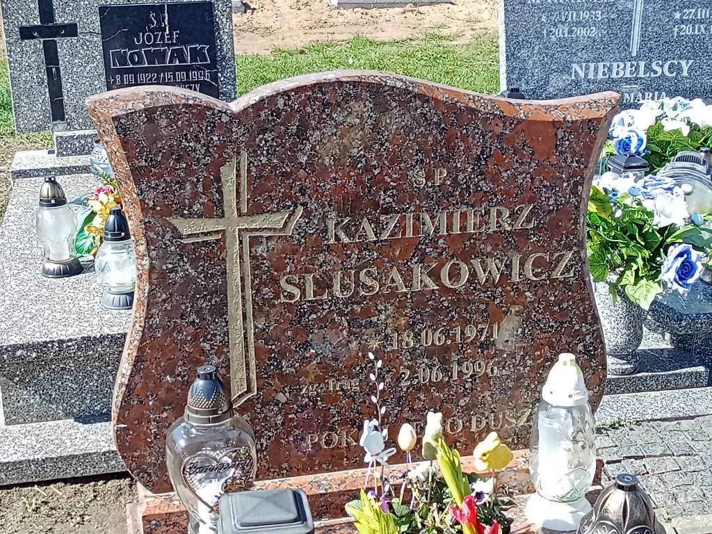 Grób Kazimierz Ślusakowicz