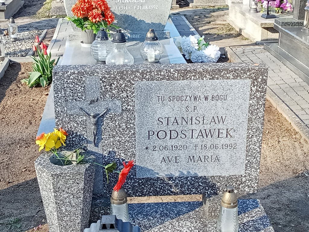 Grób Stanisław Podstawek