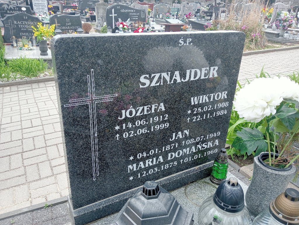 Grób Józefa  Sznajder