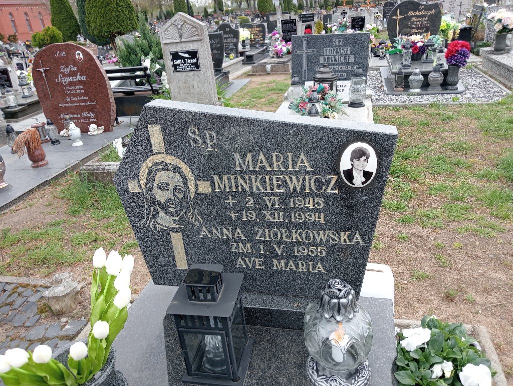 Grób Maria Minkiewicz