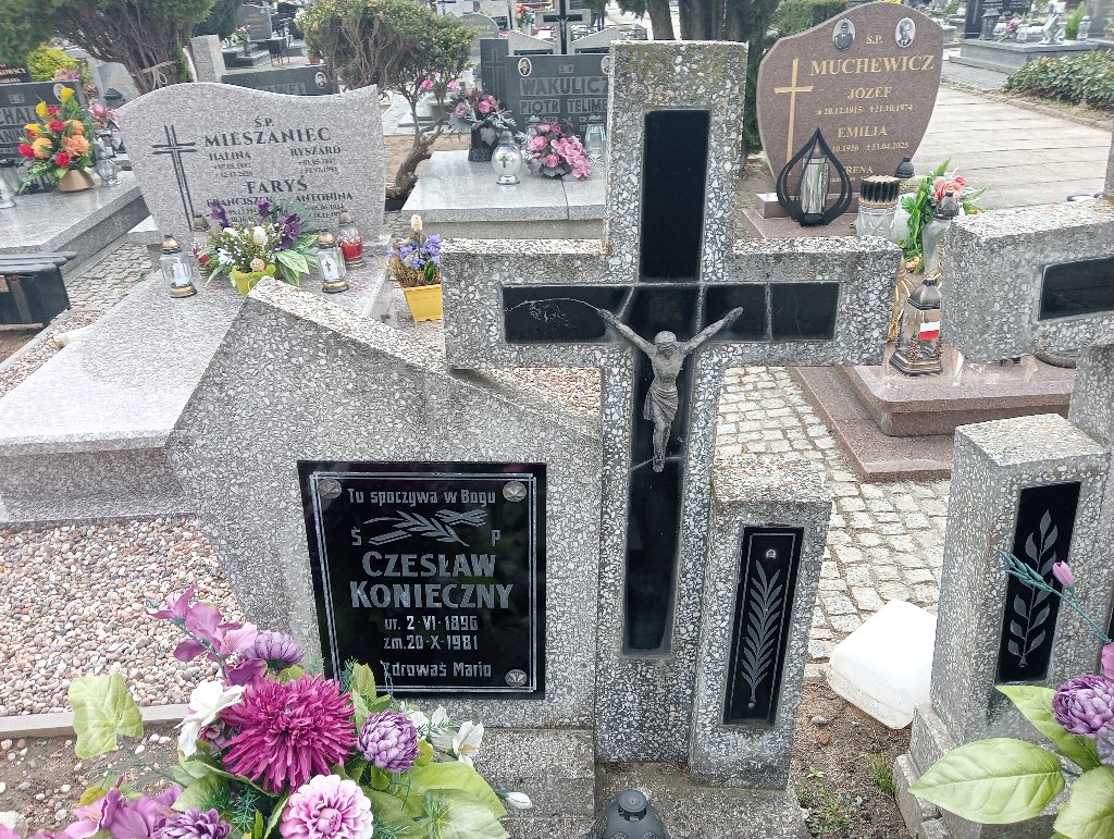 Grób Czesław Konieczny