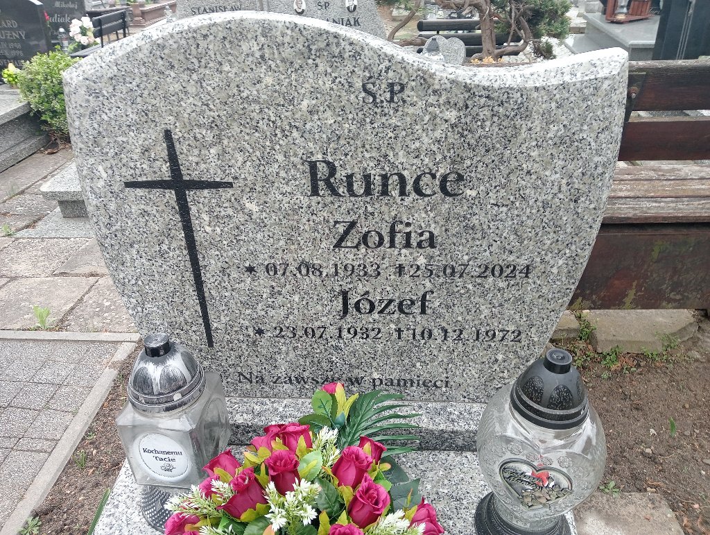Grób Zofia Runce