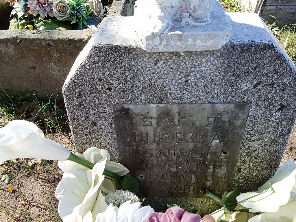 Grób Mirka Listowska