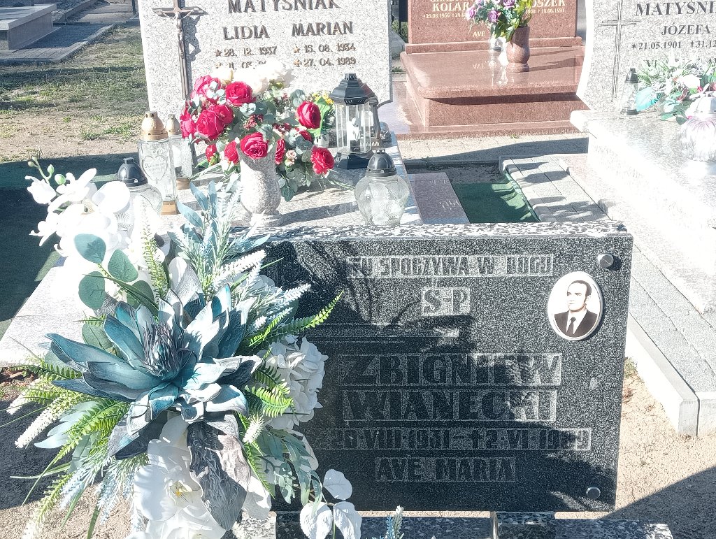 Grób Zbigniew Wianecki