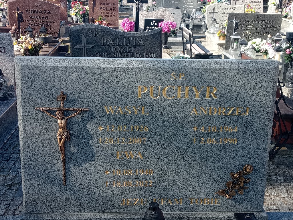 Grób Andrzej Puchyr
