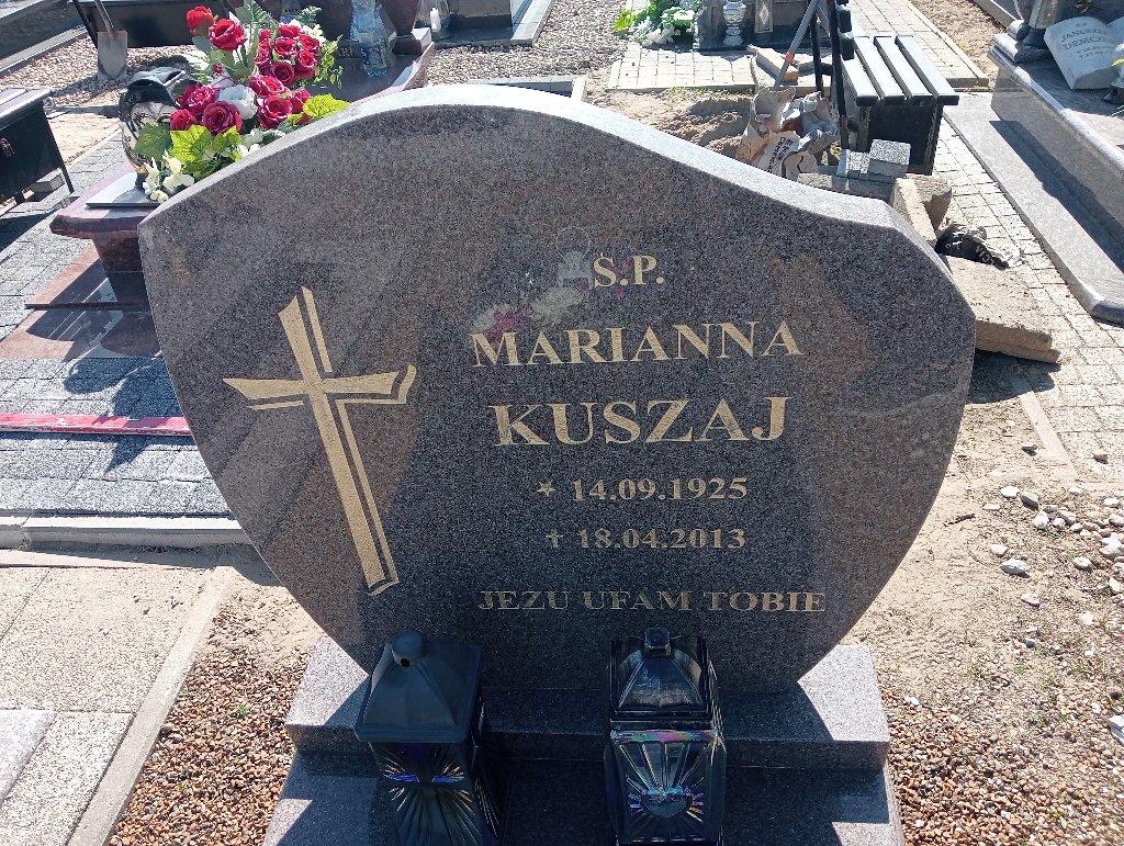 Grób Marianna Kuszaj