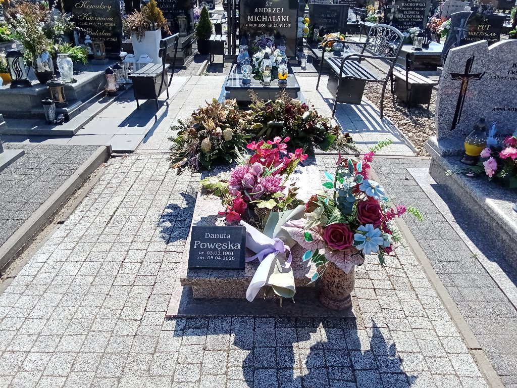 Grób Danuta Powęska