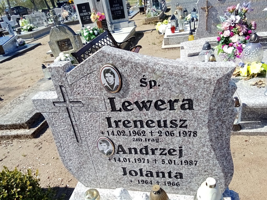 Grób Ireneusz Lewera