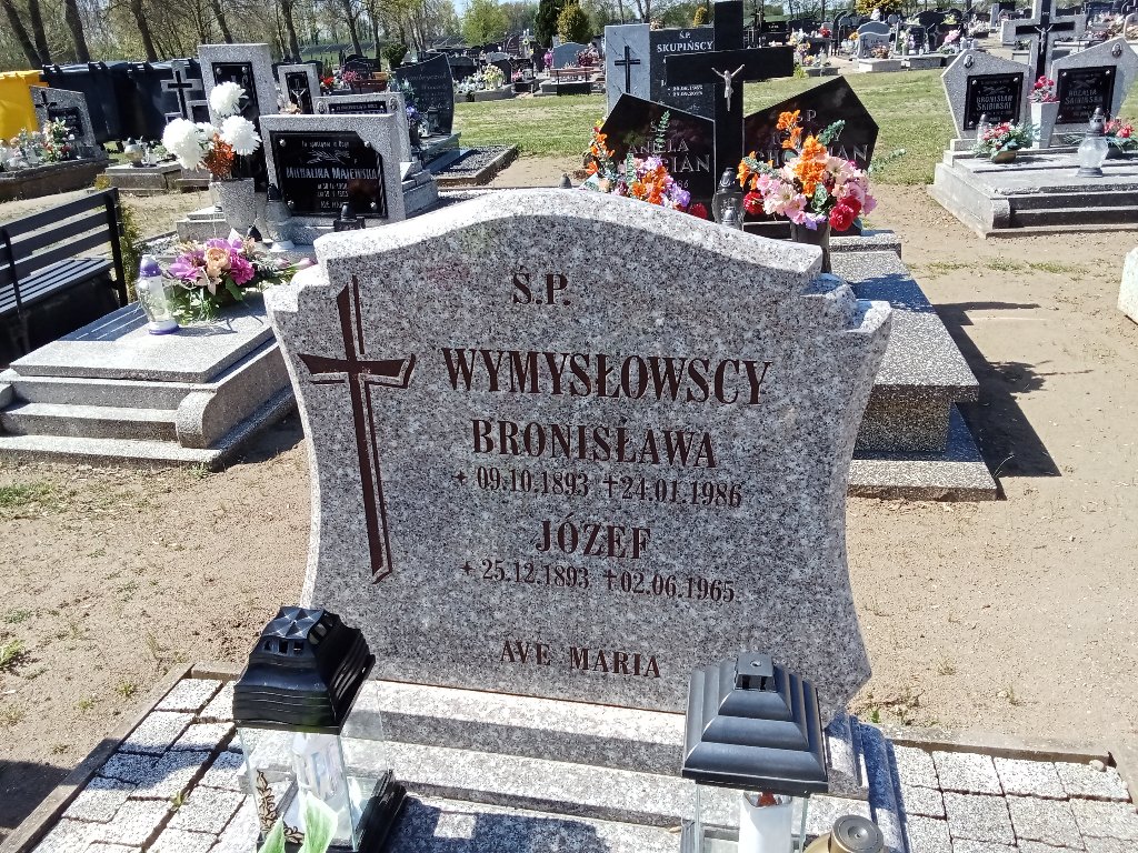 Grób Józef Wymysłowski