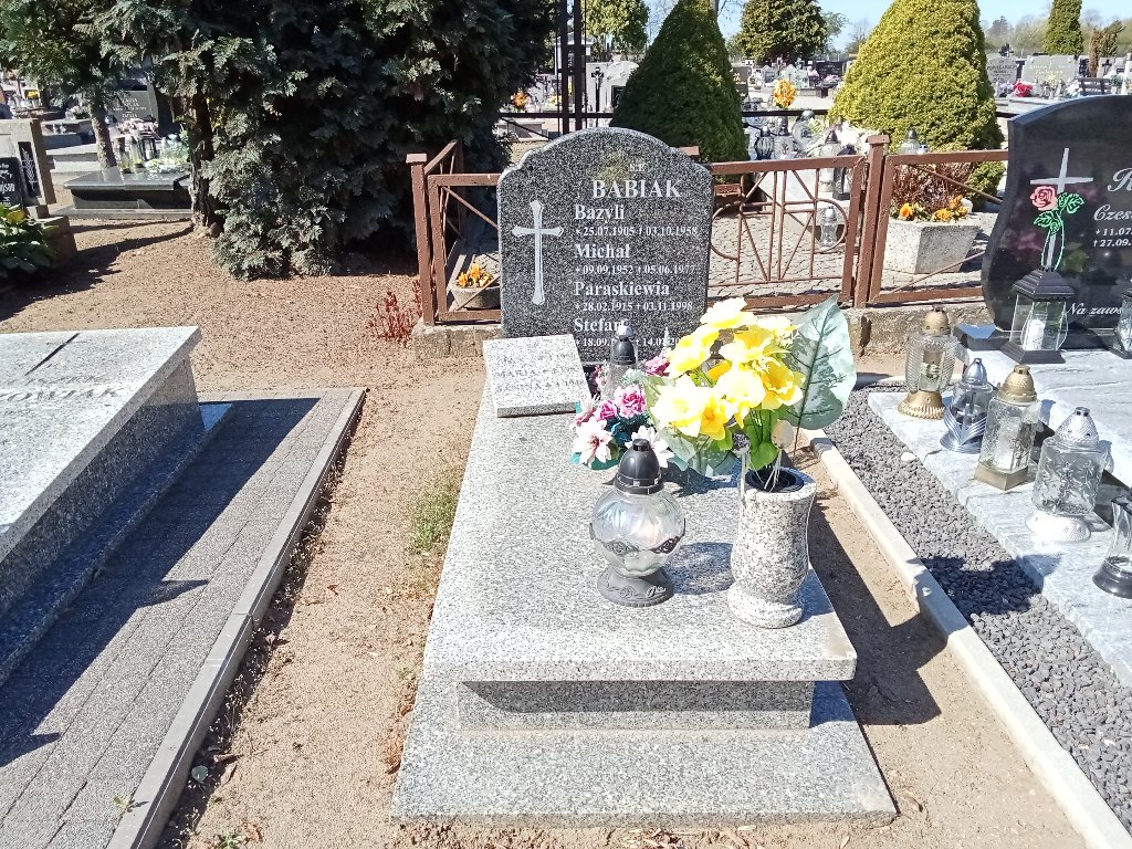 Grób Bazyli Babiak
