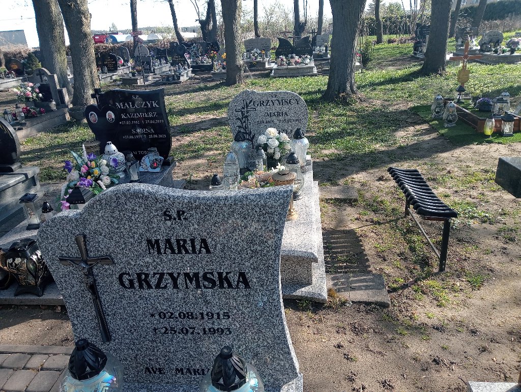 Grób Maria Grzymska